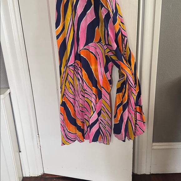 Maeve Finley wide legged Pink and Orange Jumper sz 14 - Picture 4 of 5